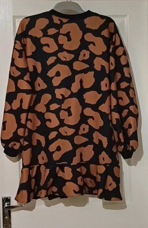Never Fully Dressed Never Fully Dressed Animal Print Mini Dress - size 16