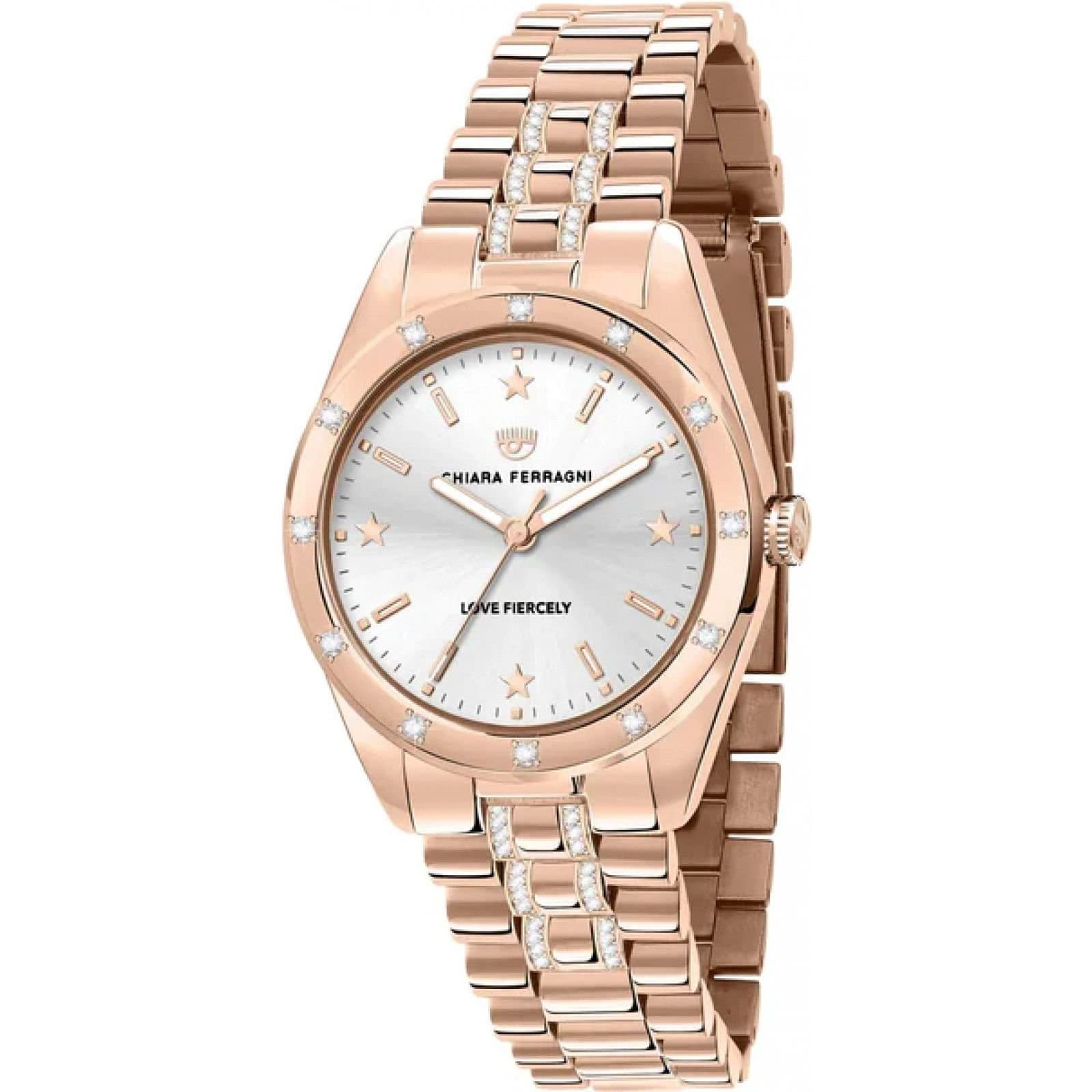 Chiara Ferragni Chiara Ferragni Women's R1953100506 34mm Quartz Watch in Rose Gold