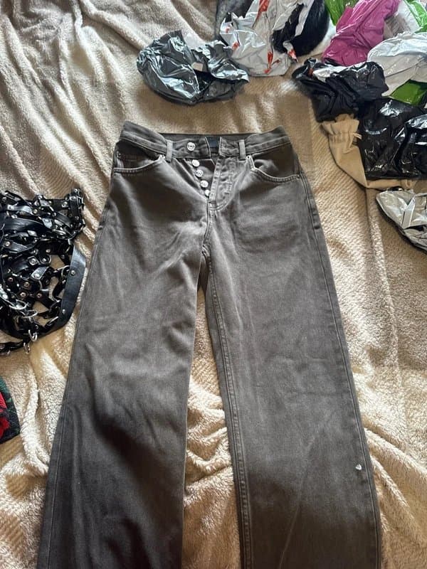 ASOS Design ASOS design brown button jeans