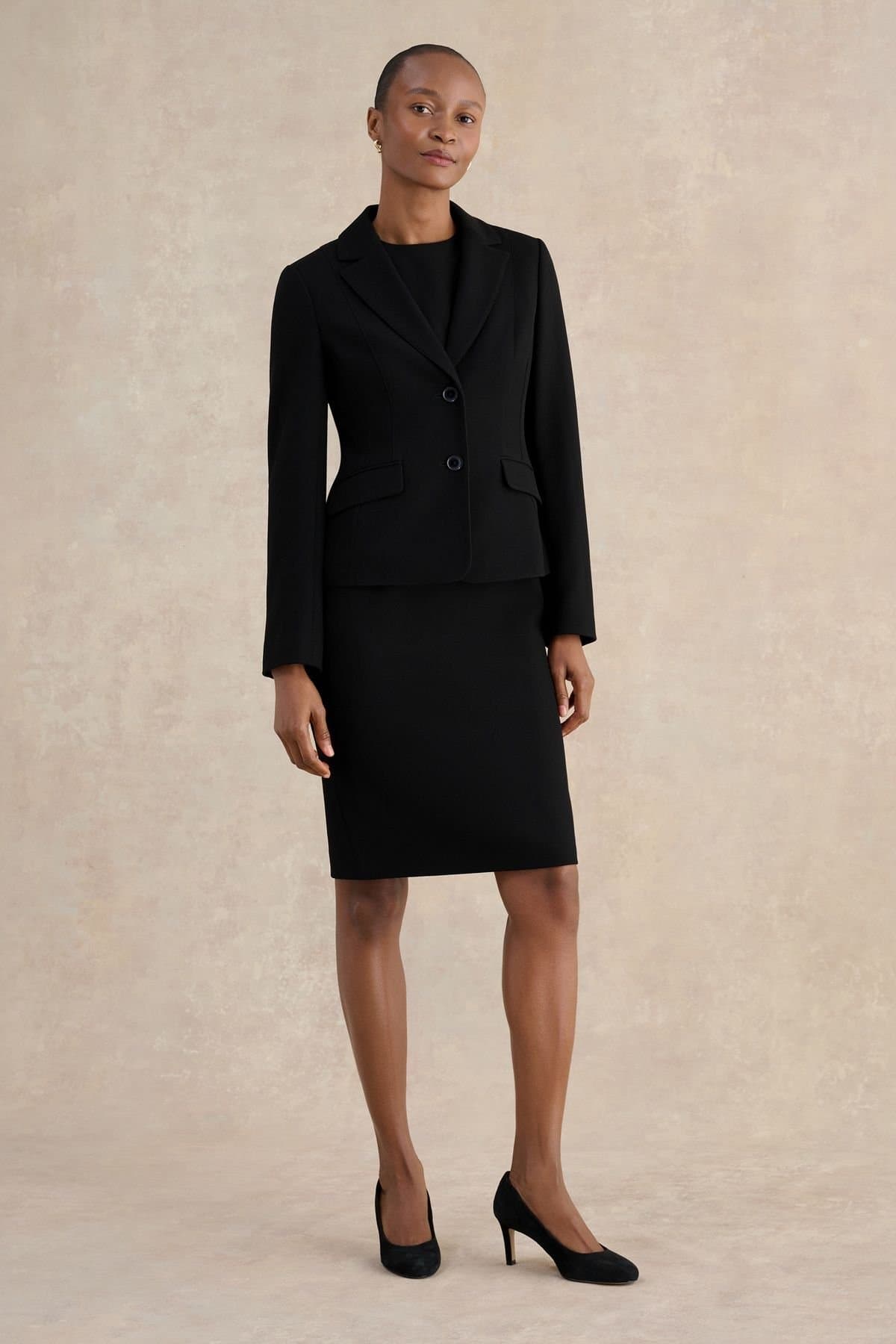 Hobbs London Hobbs London Women's Petite Lea Jacket in Black