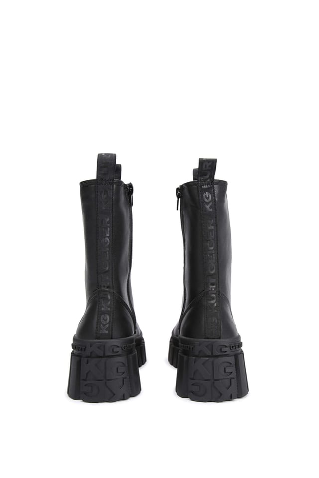 KG Kurt Geiger KG Kurt Geiger Women's 'Tegan Lace Up' Boots in Black - 3