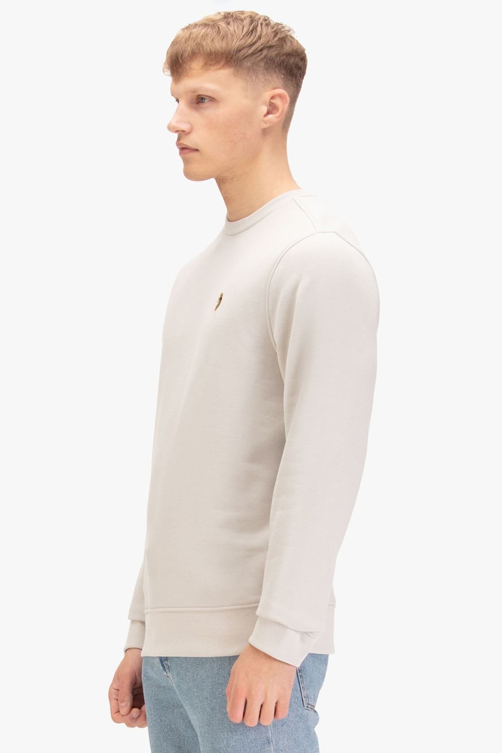 Luke 1977 Luke 1977 Men's London 1000 Crew Sweat in Light Grey - 3