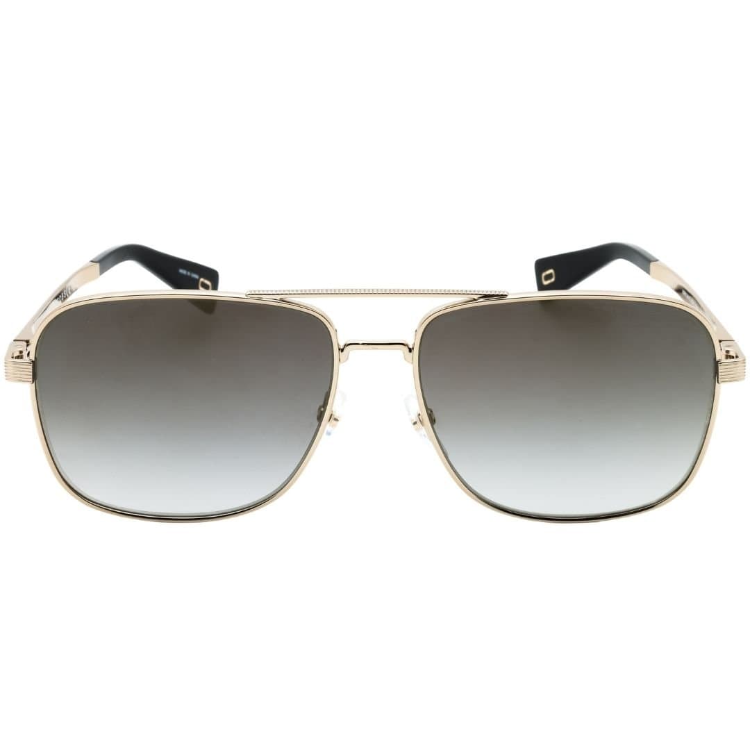 Marc Jacobs Marc Jacobs Men's Grey SF Lens Gold Sunglasses