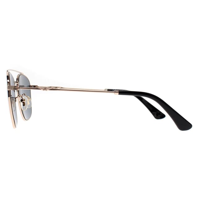 Police Police Men's Square Shiny Rose Gold Smoke Mirror Blue SPL996 Origins Lite 2 - 3