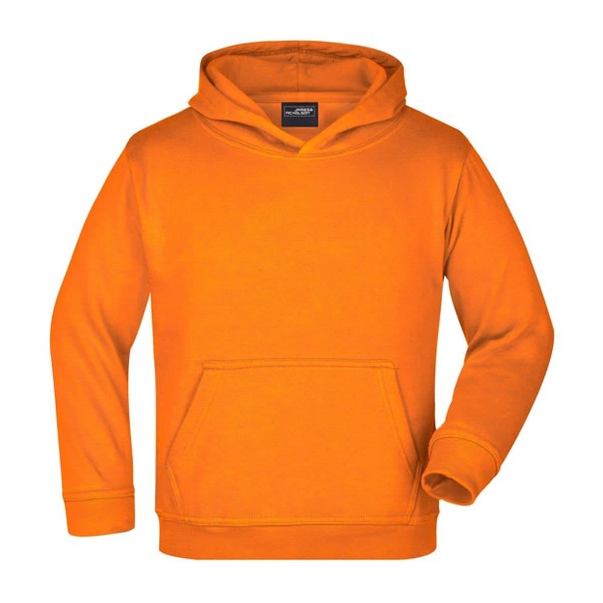 James and Nicholson James and Nicholson Men's Moisture Wicking Hoodie in Orange