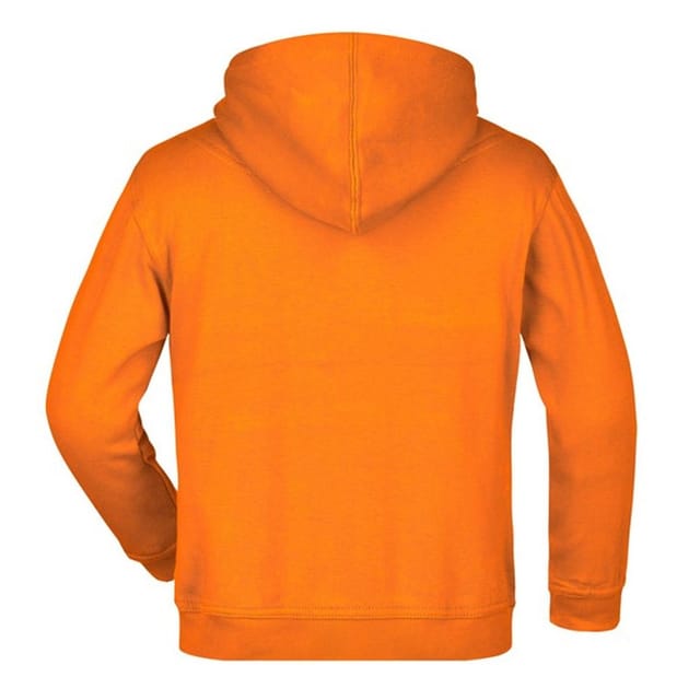 James and Nicholson James and Nicholson Men's Moisture Wicking Hoodie in Orange - 2