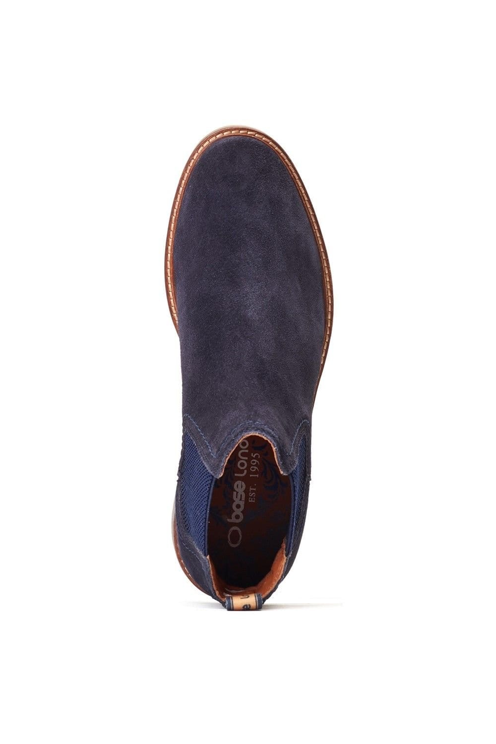 Base London Base London Men's Portland Chelsea Boot in Navy - 4