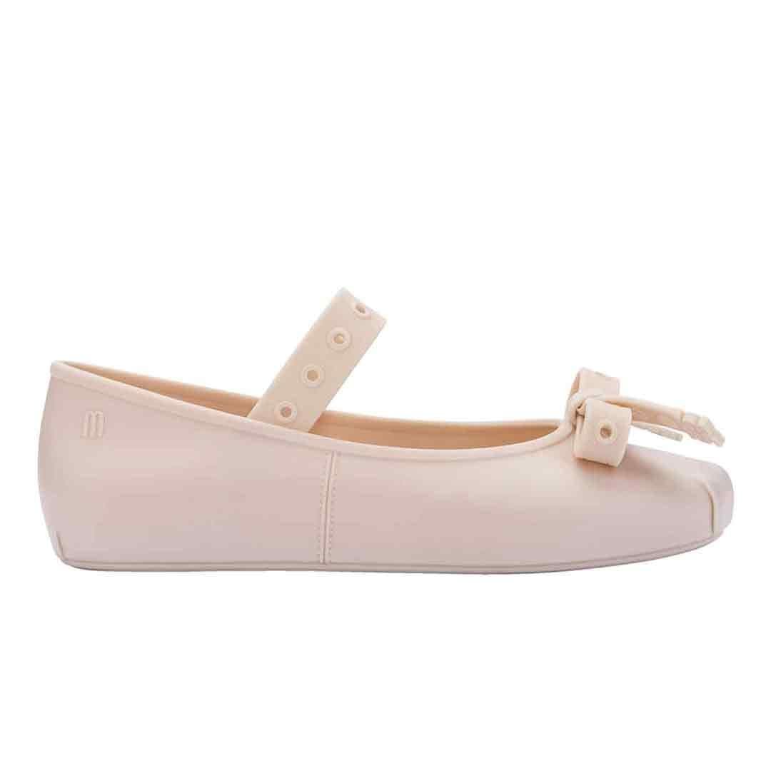 Melissa Shoes Melissa Shoes Women's Sophie Crush Flats in Beige