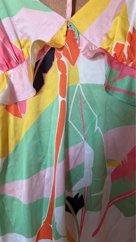 Never Fully Dressed Tropicana halter dress