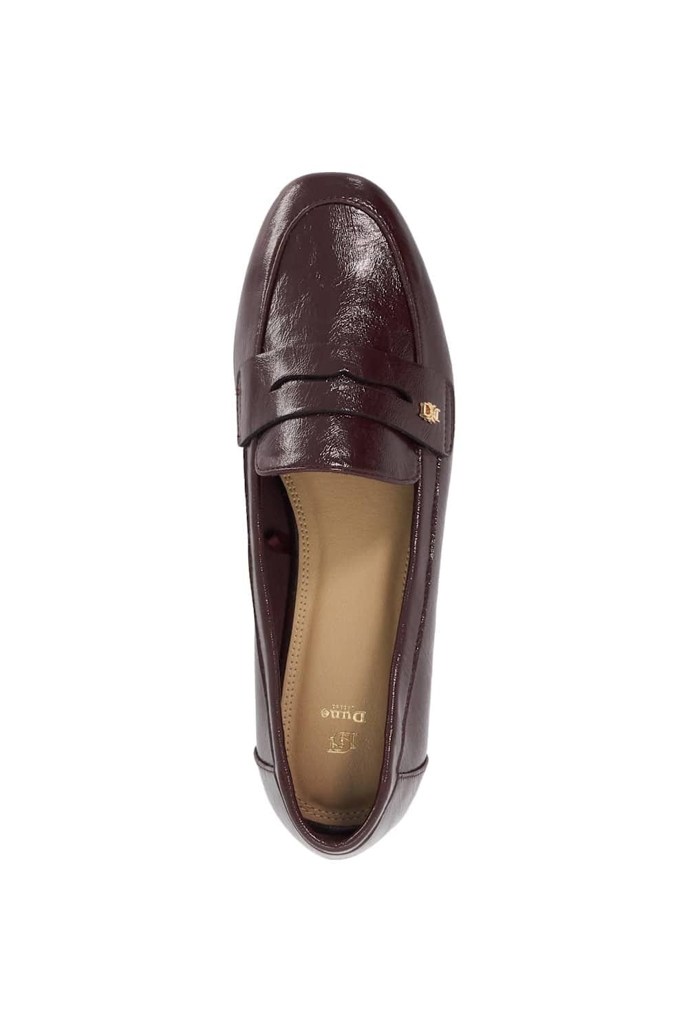 Dune London Dune London Women's 'Guitar' Loafers in Red - 4