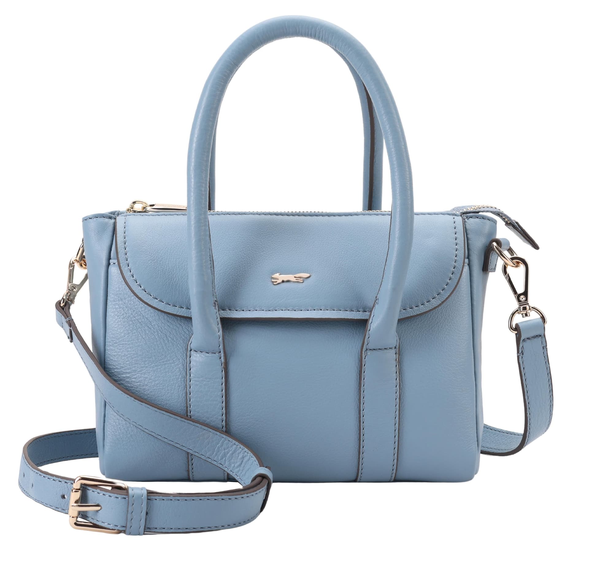 Paul Costelloe Paul Costelloe Women's Cecelia Leather Multiway Bag in Light Blue