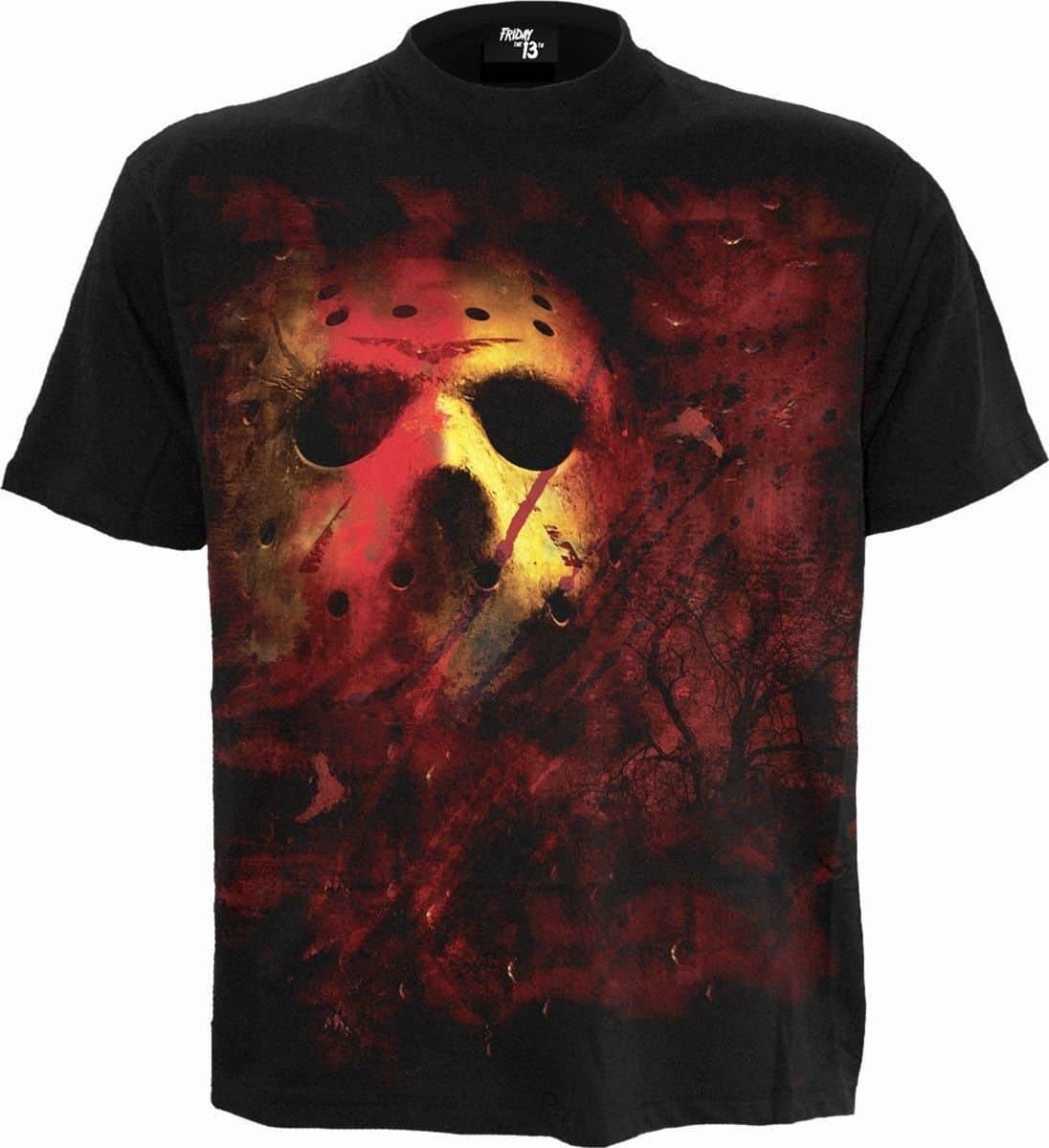 Spiral Spiral Men's FRIDAY 13TH - JASON LIVES - T-Shirt Black