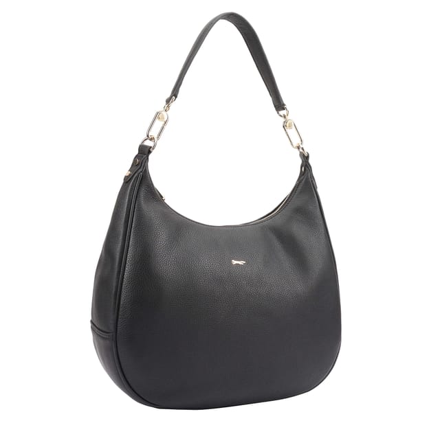 Paul Costelloe Paul Costelloe Women's Anano Leather Tote/Shoulder Bag in Black - 2