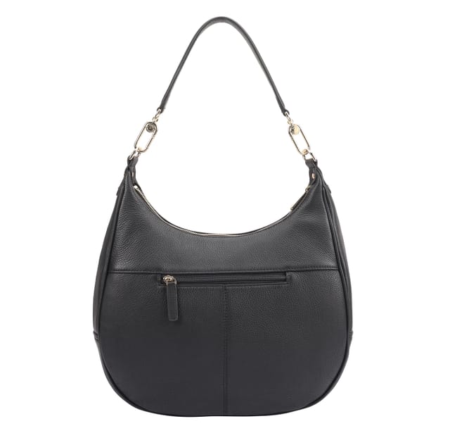 Paul Costelloe Paul Costelloe Women's Anano Leather Tote/Shoulder Bag in Black - 3