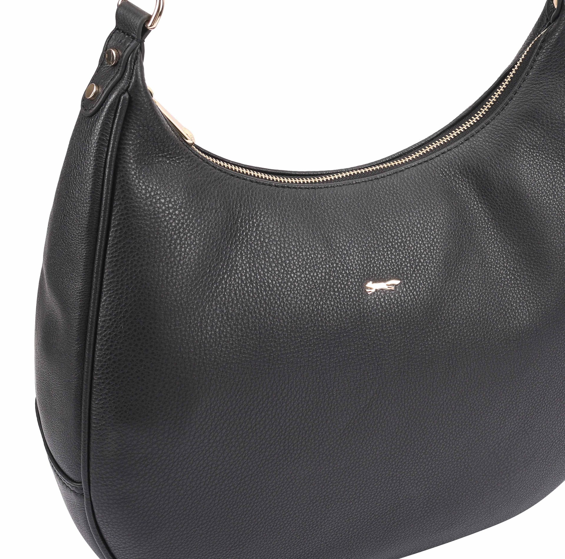 Paul Costelloe Paul Costelloe Women's Anano Leather Tote/Shoulder Bag in Black - 4