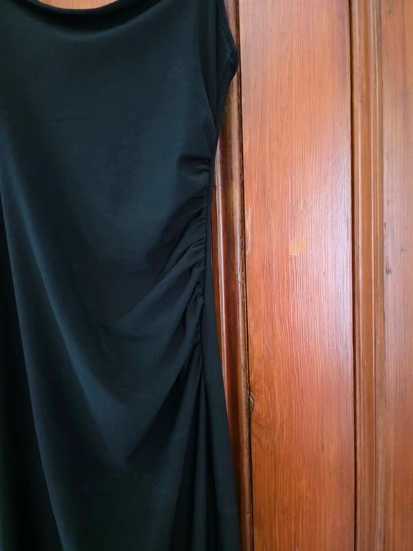 Bershka Bershka black maxi dress