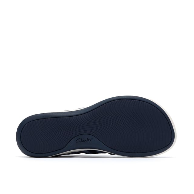 Clarks Clarks Women's Mira Mabel Navy Flat Sandals in Blue - 3