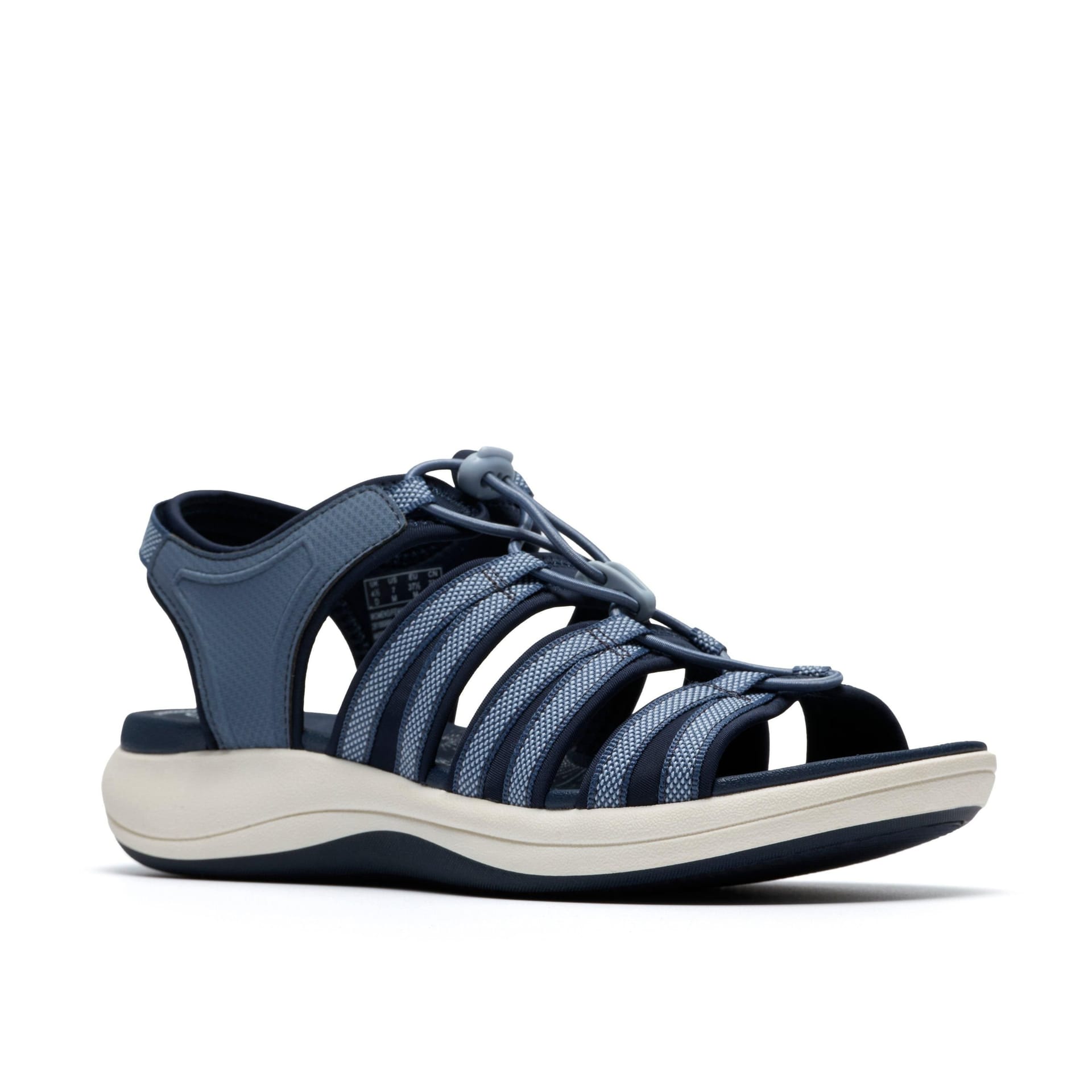 Clarks Clarks Women's Mira Mabel Navy Flat Sandals in Blue - 4
