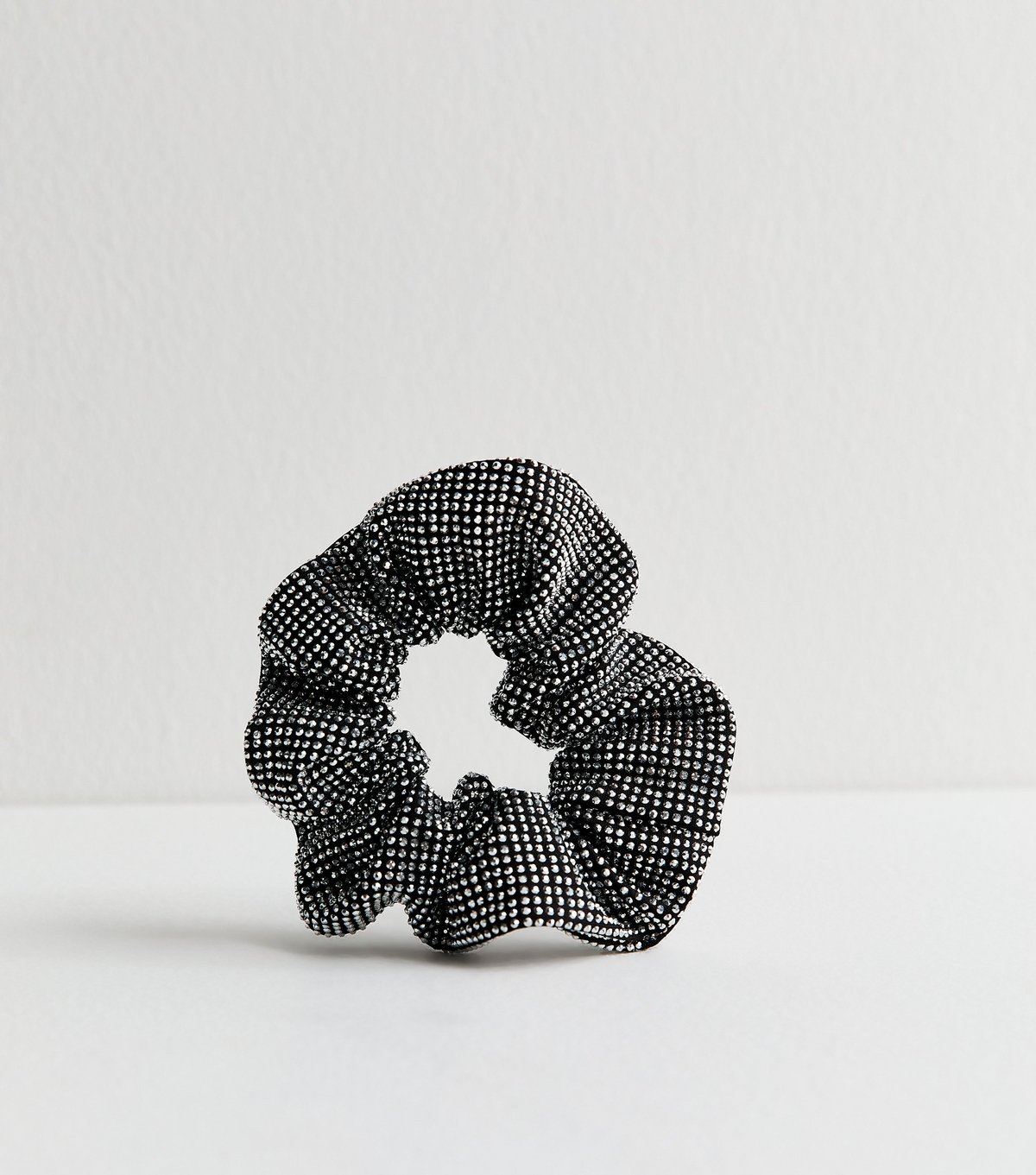 New Look Silver Diamante Embellished Scrunchie New Look - 2