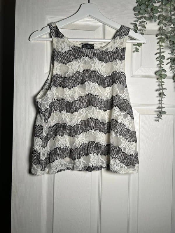 Topshop Topshop net vest size 12