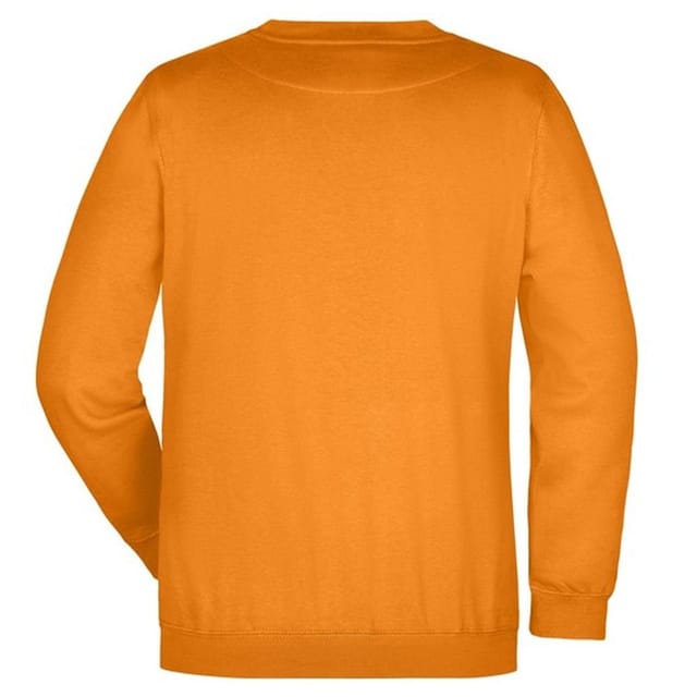James and Nicholson James and Nicholson Men's Heavy Sweatshirt in Orange - 2
