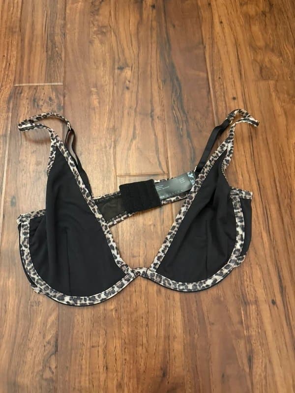 ASOS ASOS leopard bra