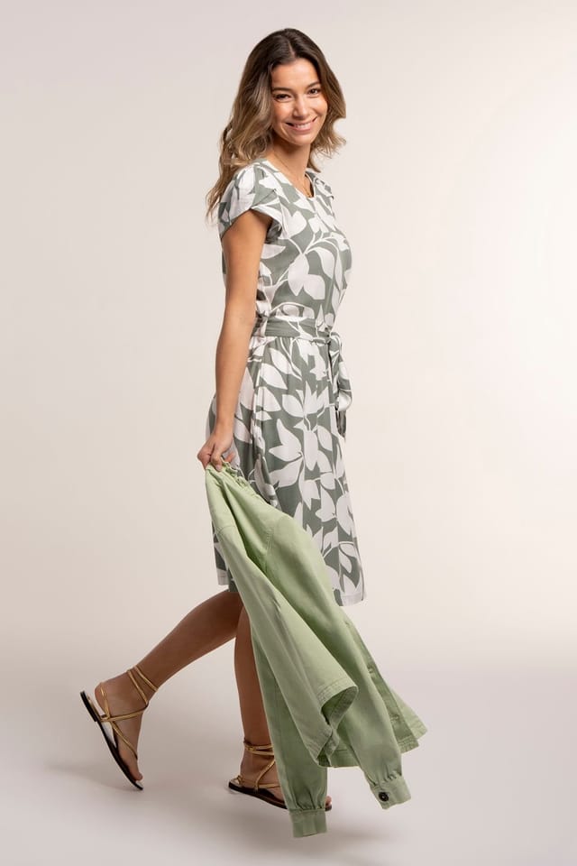 Brakeburn Brakeburn Women's AIME DRESS in Khaki - 3