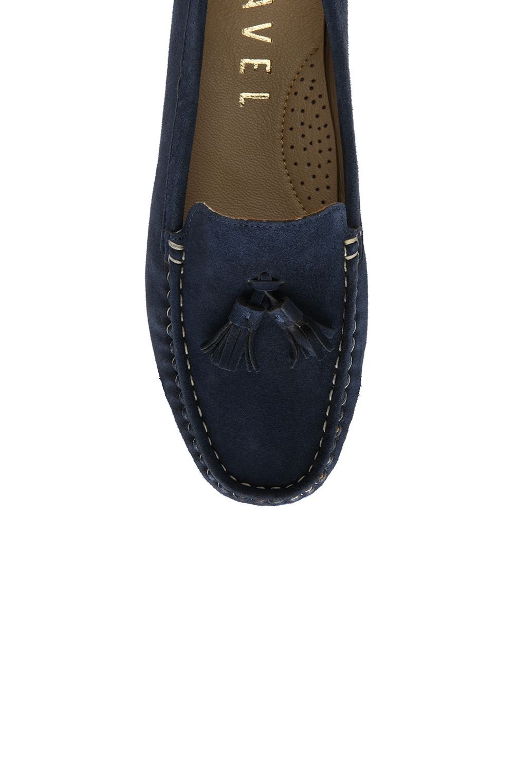 Ravel Ravel Women's 'Bute' Suede Loafers in Navy - 4
