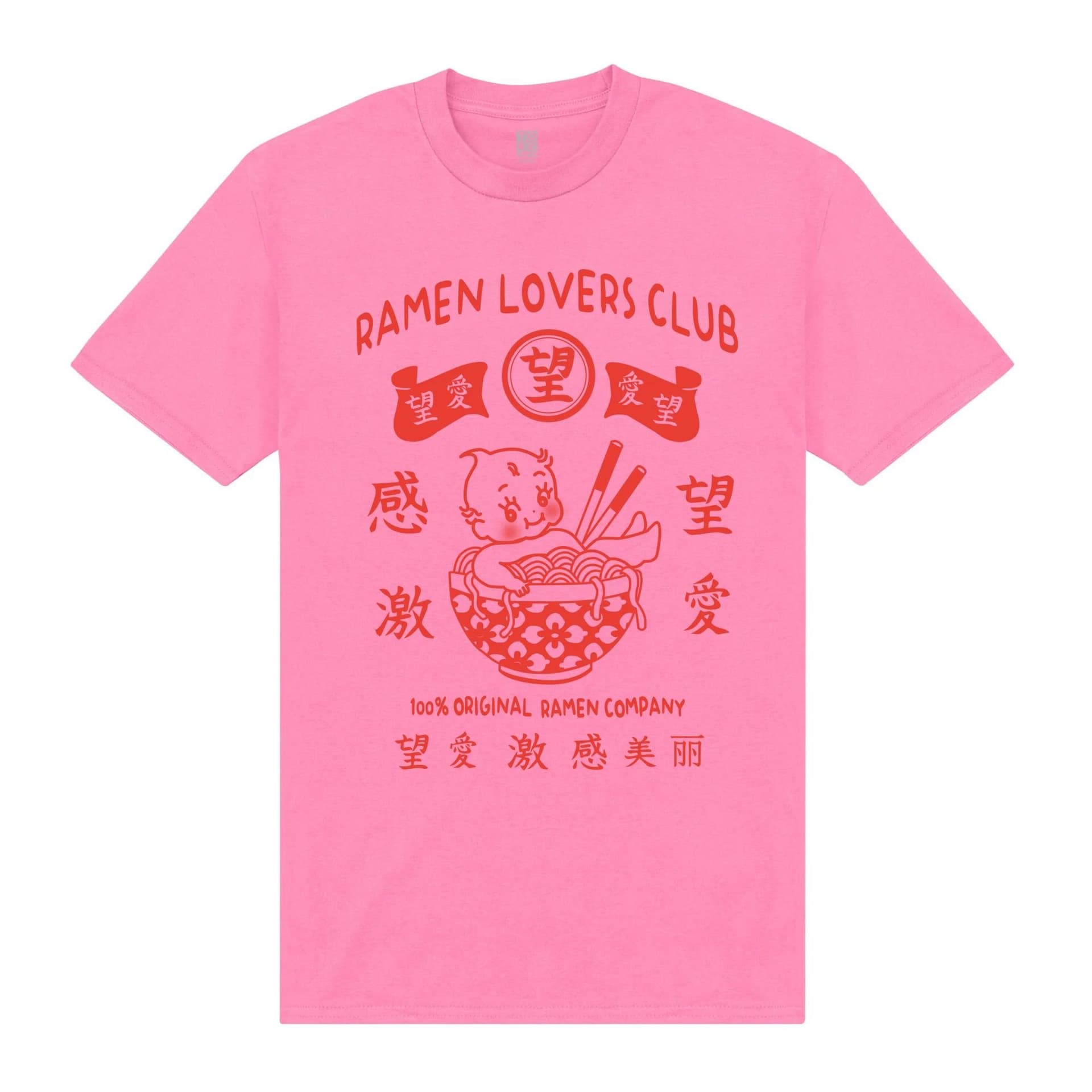 TORC TORC Men's Ramen Lovers Club T-Shirt in Pink