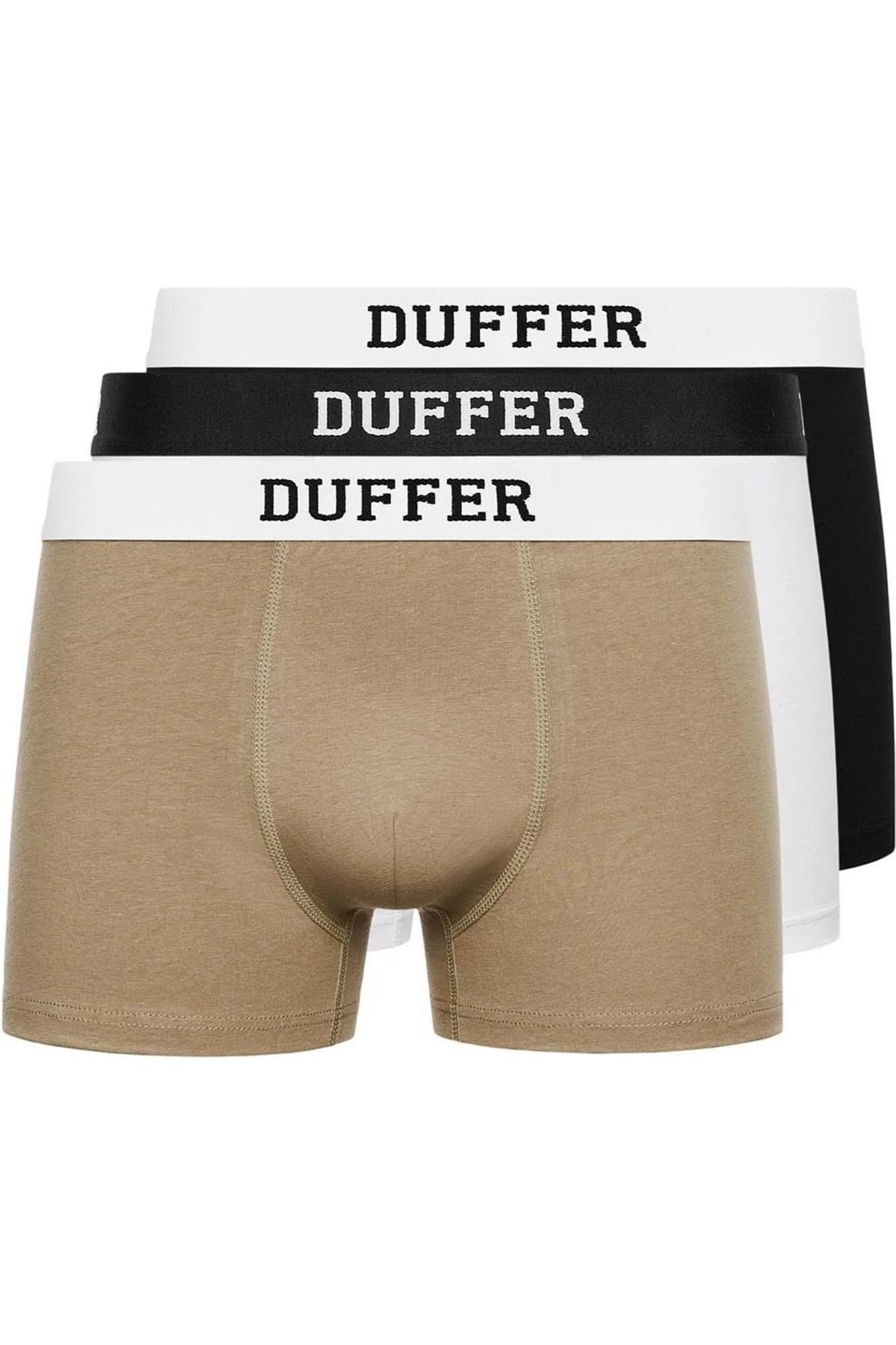 Duffer Duffer Men's Skipper Boxer Shorts (Pack of 3)