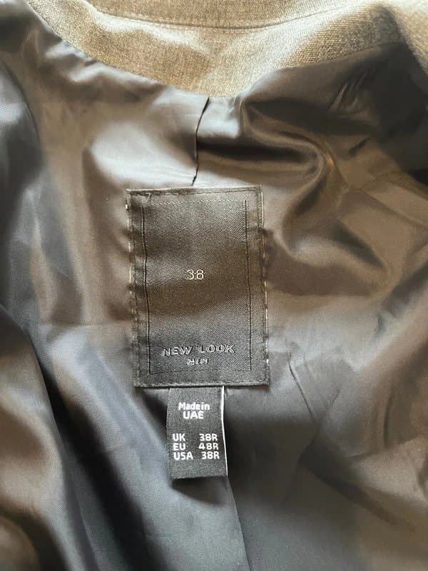 New Look Men’s 38r new look suit blazer