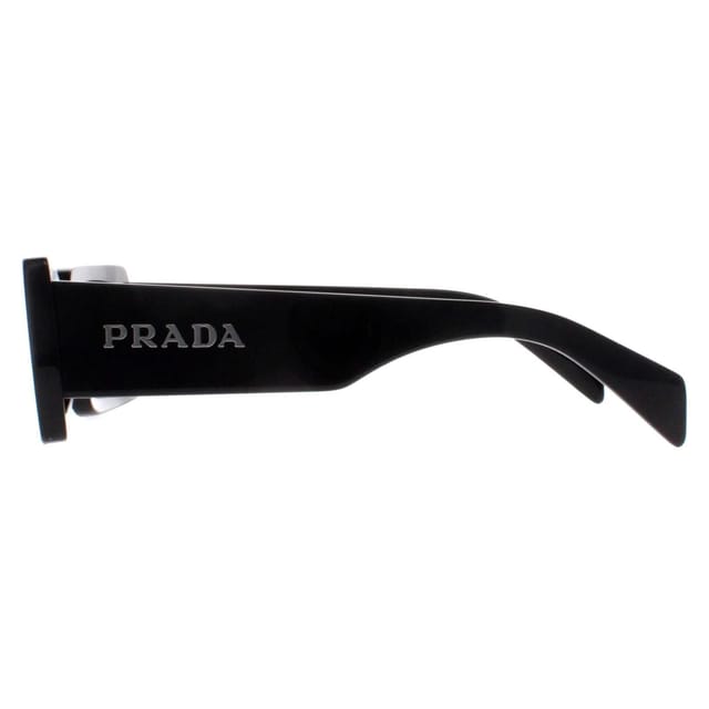Prada Prada Women's Rectangle Black Dark Grey PRA07S - 3