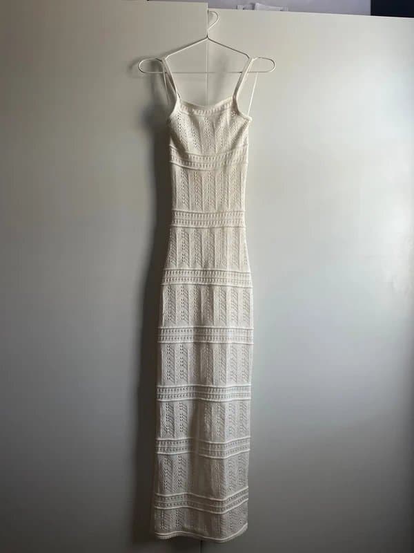 Bershka crochet dress bershka