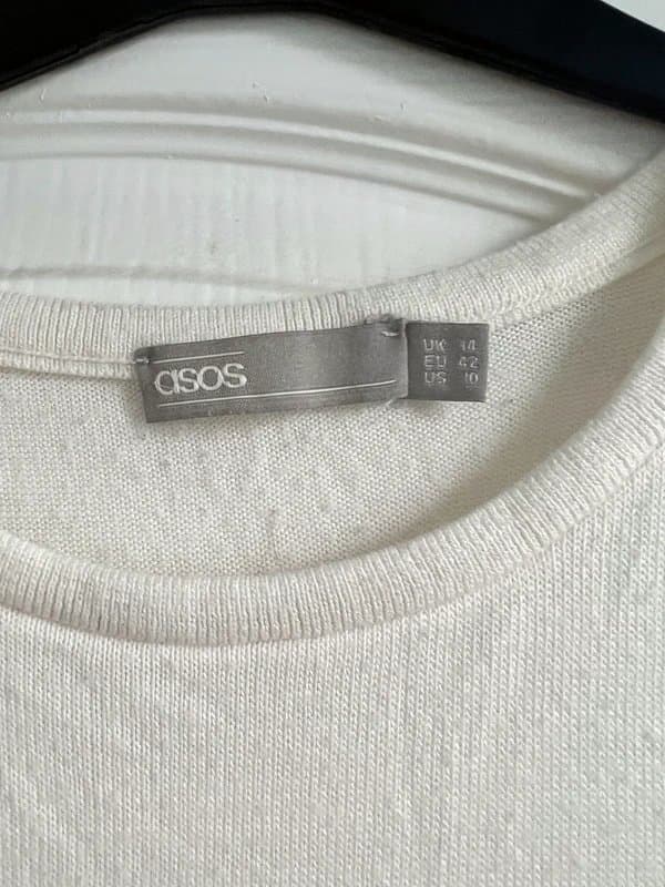 ASOS Cream ASOS Tunic/ Tank Top