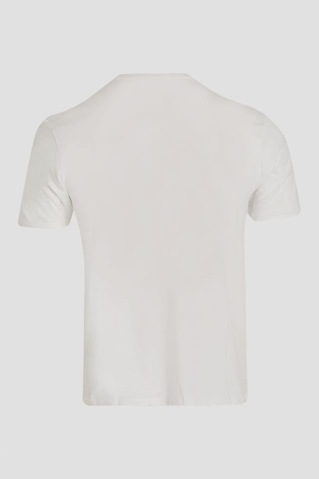 Burton Burton Men's Mixed 3 Pack Plain Crew Neck T-Shirts in White - 3