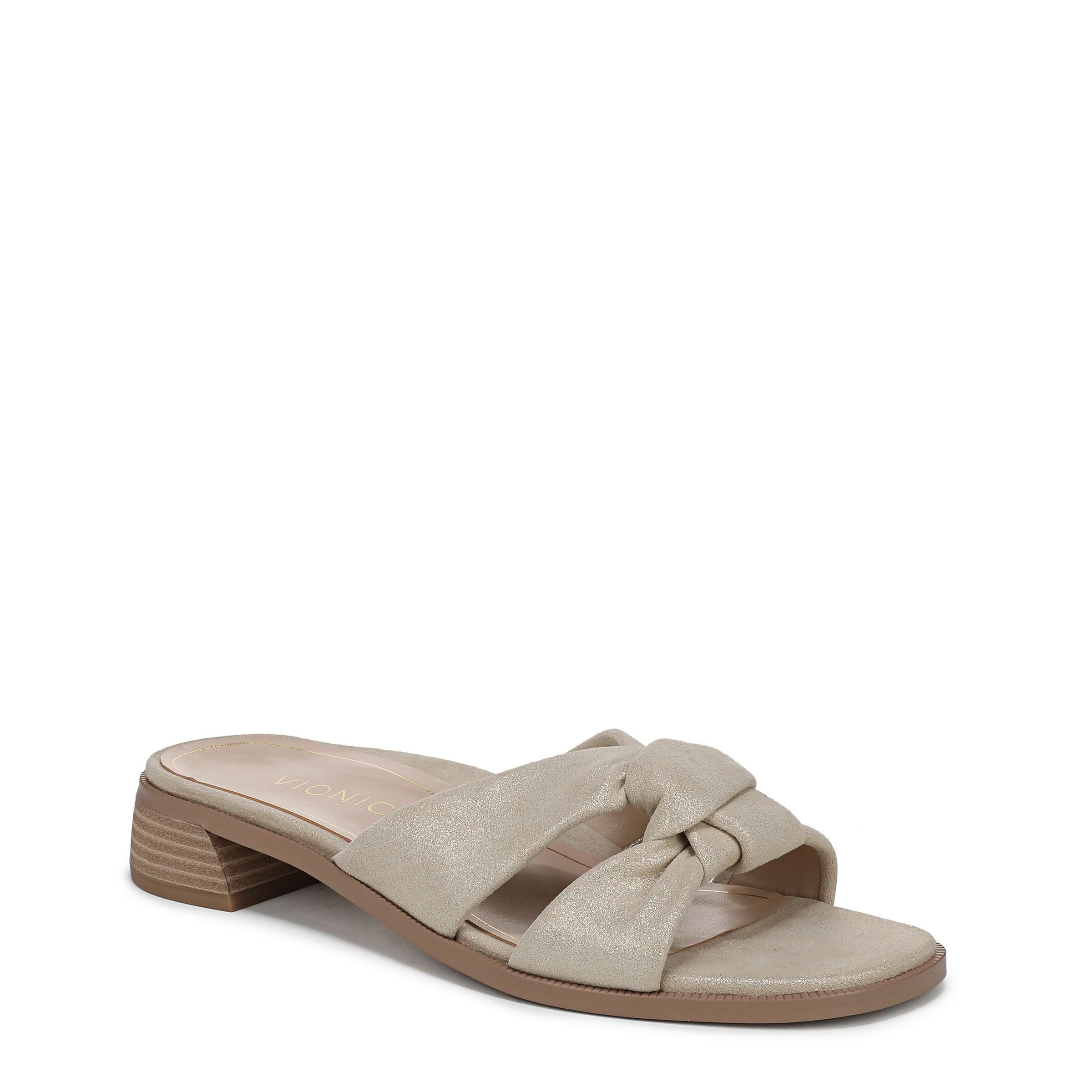 Vionic Vionic Women's Mabel Slide Sandals in Gold - 3