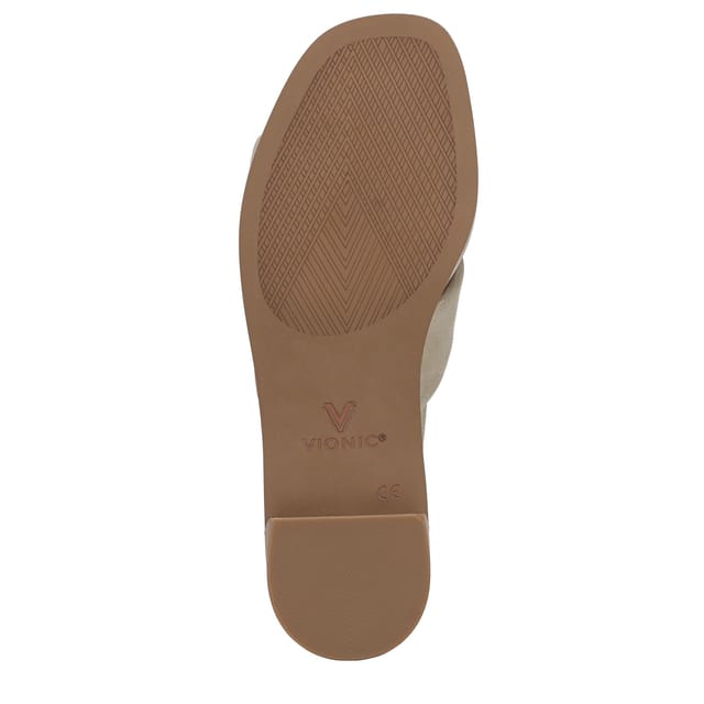 Vionic Vionic Women's Mabel Slide Sandals in Gold - 3