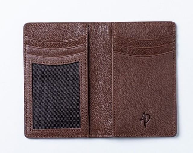 Alexander Pace Alexander Pace Men's 'Oxford' Small Leather Wallet in Brown - 2