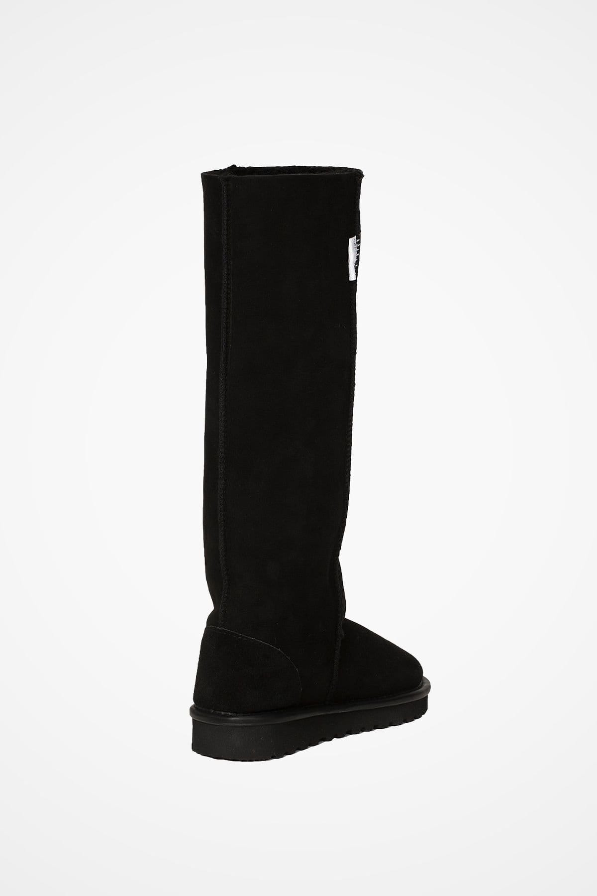 Celtic & Co Celtic & Co Women's Celt Shearling Knee Boot in True Black - 4