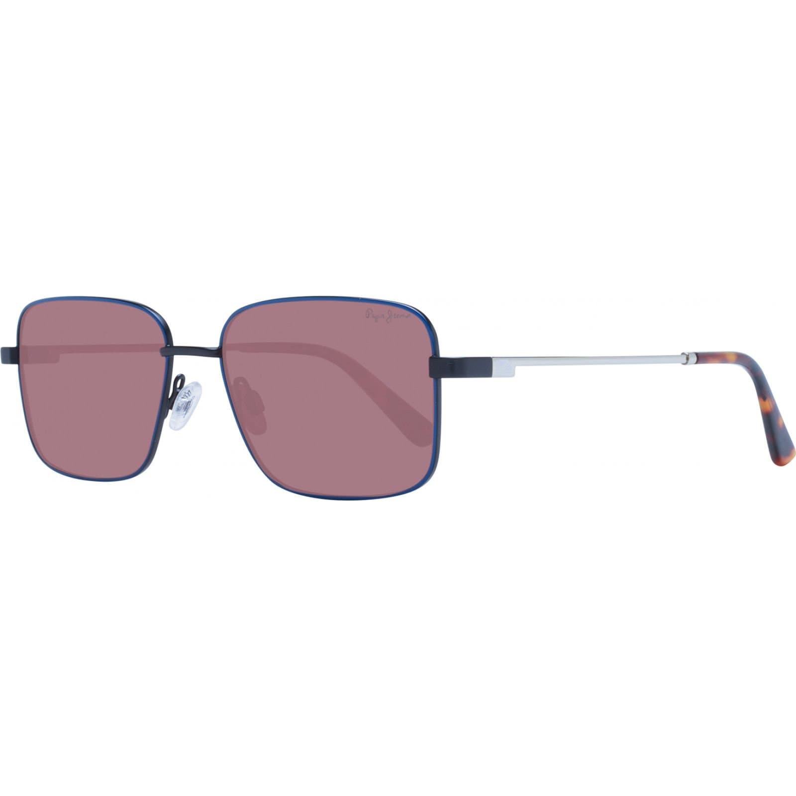 Pepe Jeans Pepe Jeans Men's PJ5211 54406P Square/Rectangle Sunglasses in Blue