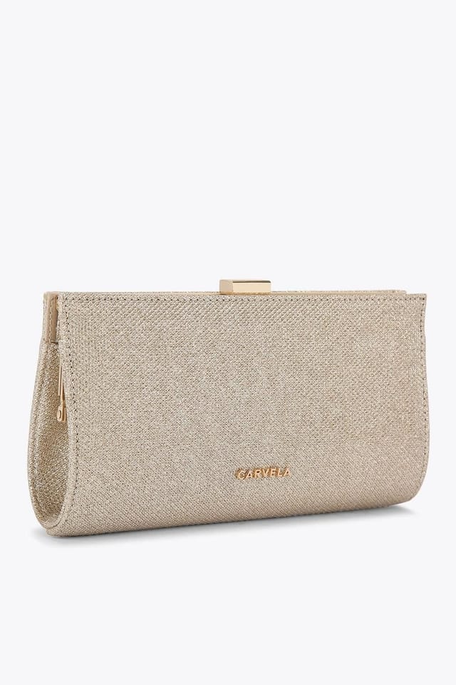 Carvela Carvela Women's 'Helena Clutch' Bag in Gold - 3