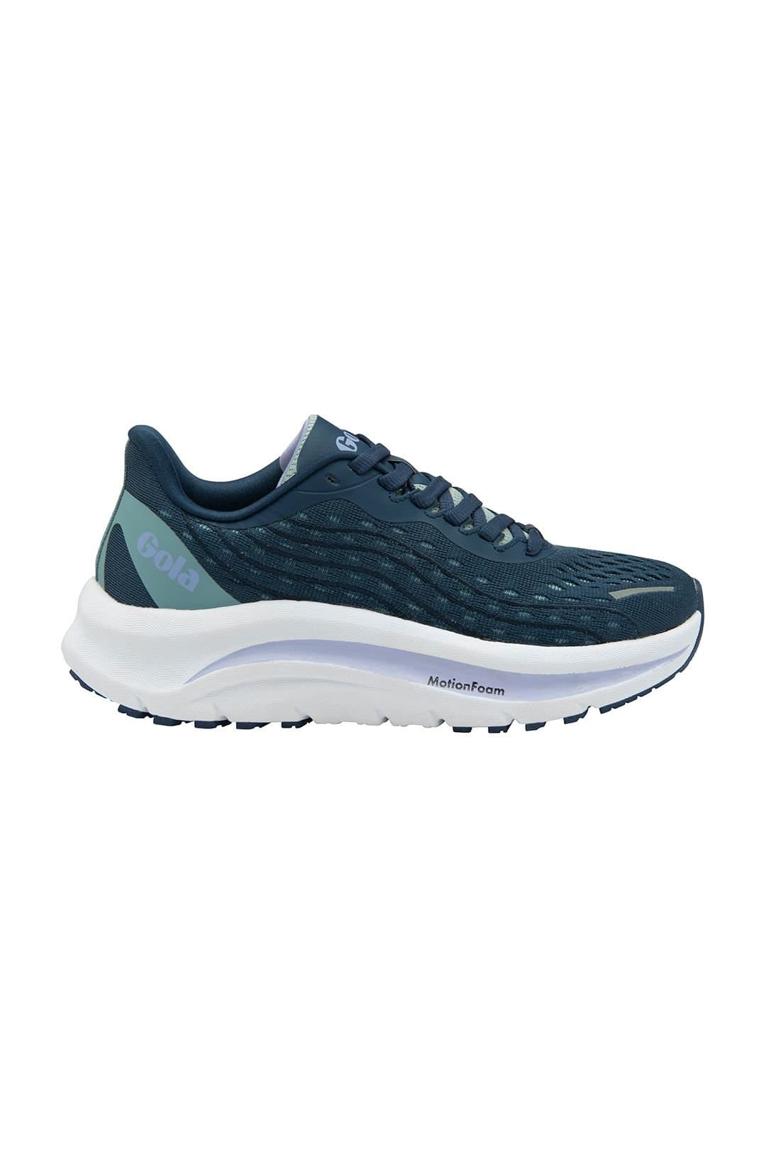 Gola Gola Women's 'Alzir Speed' Mesh Running Trainers in Dark Navy