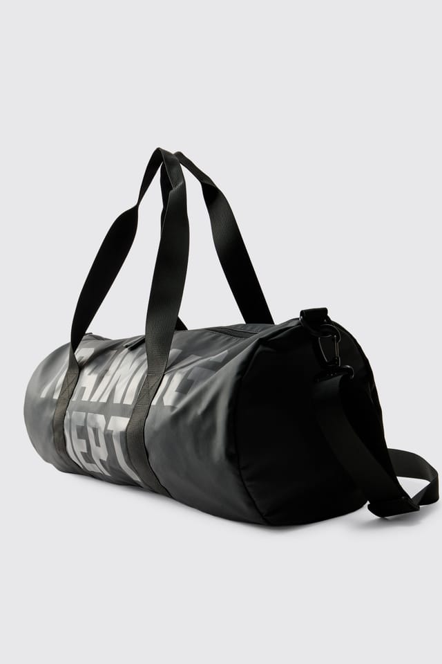Training Dept. Training Dept. Men's Training Dept Large Scale Tonal Barrell Bag in Black - 2