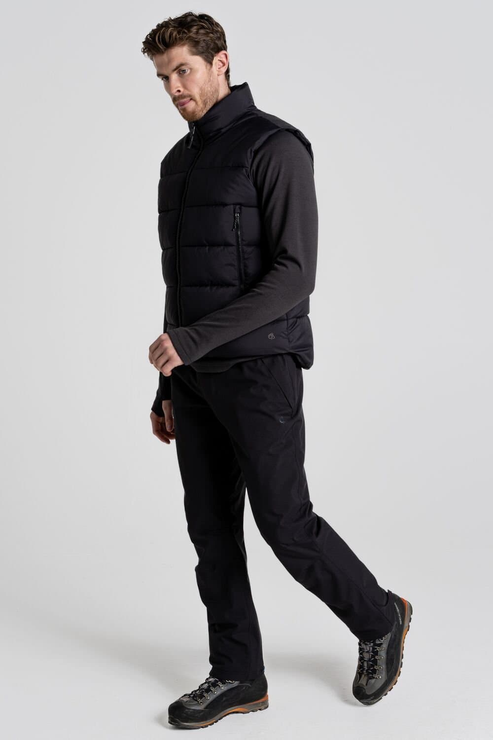 Craghoppers Craghoppers Men's 'Expert Kiwi' Waterproof Thermo Trouser in Black