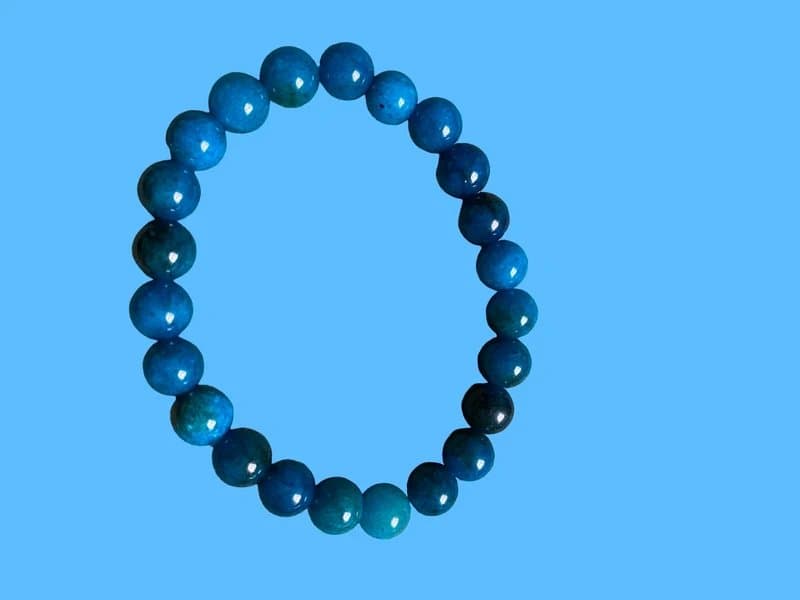 Crystal Blue new Agate crystal bracelet