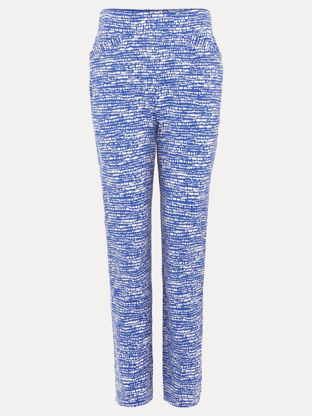 Phase Eight Phase Eight Women's Carmella Printed Trouser in Cobalt - 2
