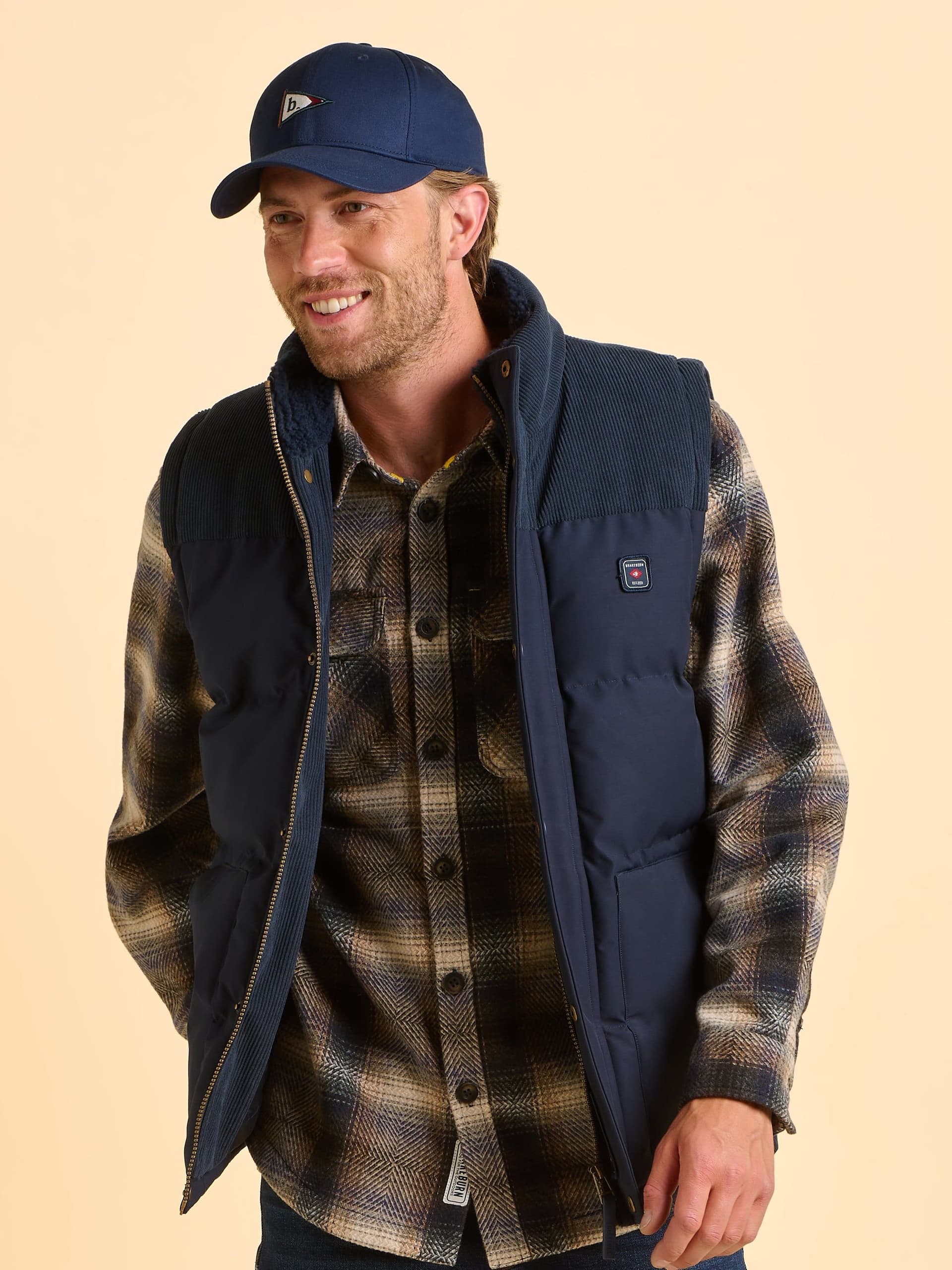 Brakeburn Brakeburn Men's Quainton Gilet in Navy