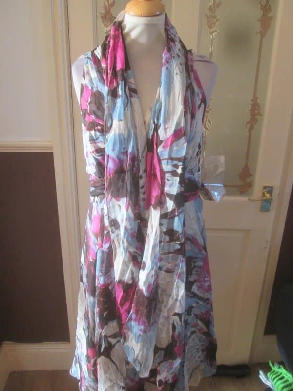 John Charles John Charles size 14 100% silk chiffon occasion dress Great condition