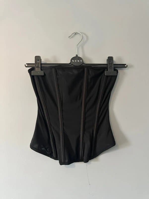 ASOS Design ASOS black mesh corset