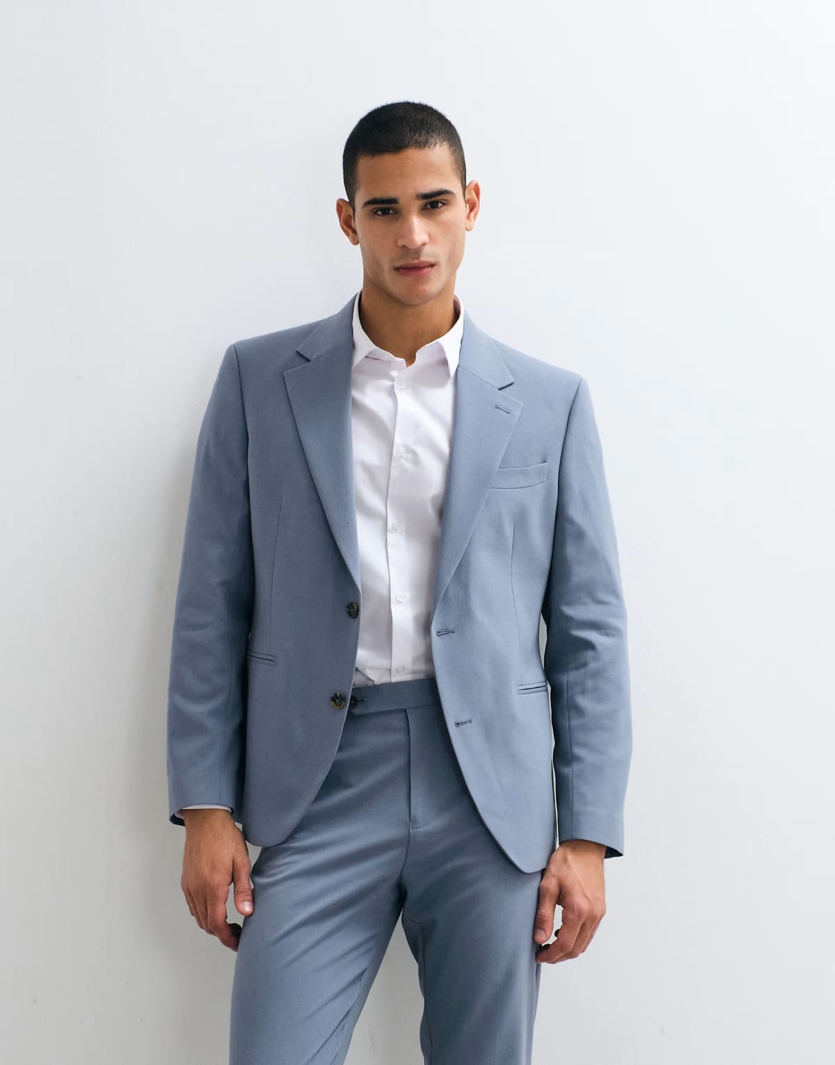 ASOS ASOS DESIGN slim suit blazer in light blue - 1